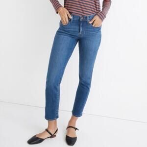 madewell stovepipe jeans blue size 23 cotton